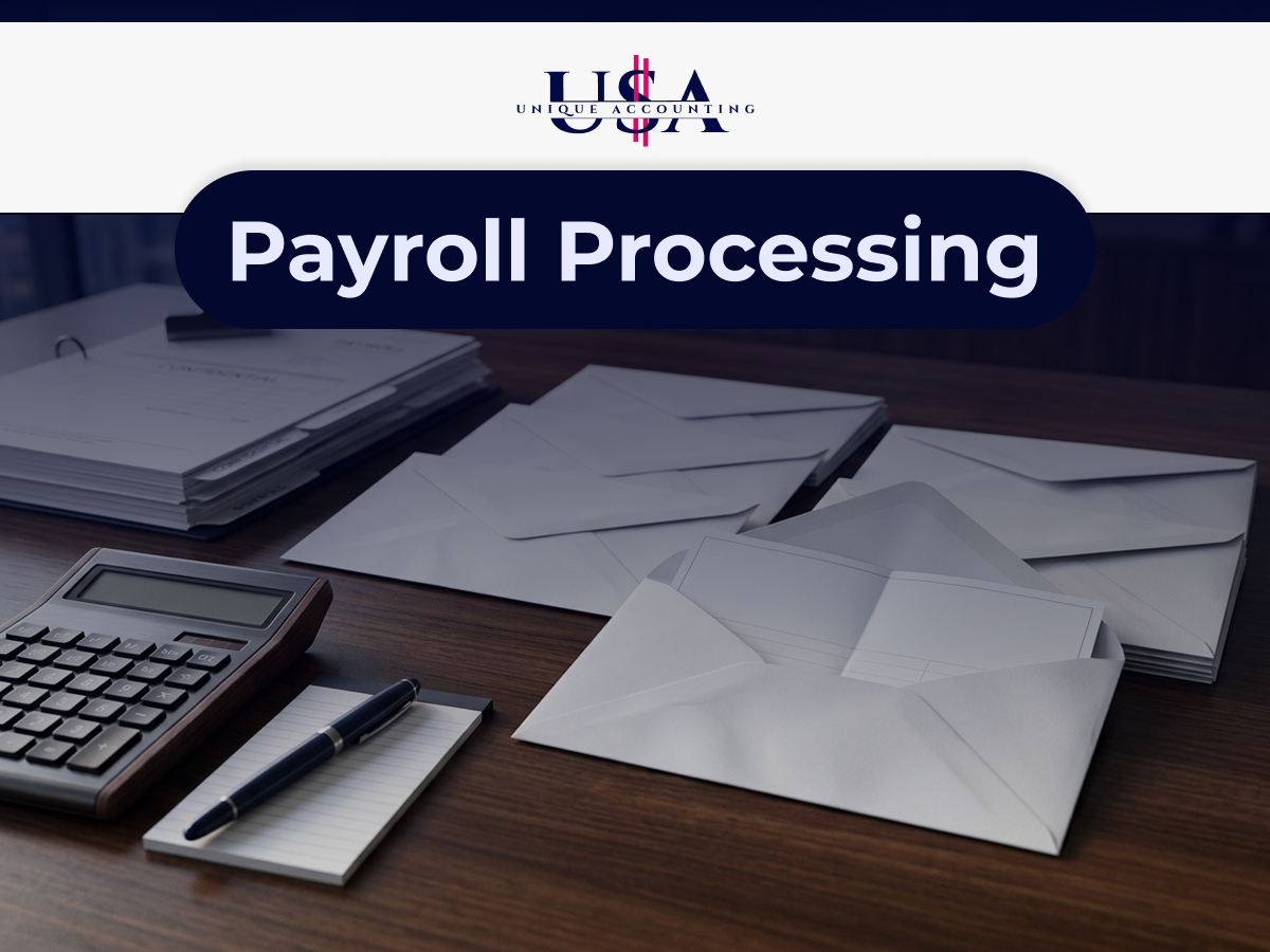 Payment envelopes and payroll documents for employee payment processing