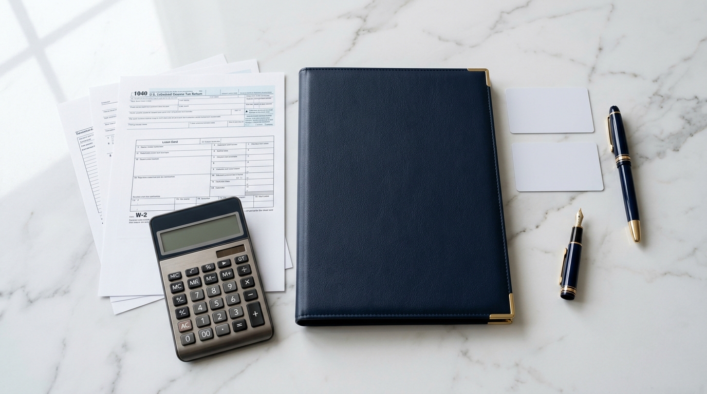 Tax identification documents and calculator for ITIN and EIN applications